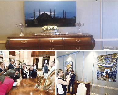 Külliye'yi İstanbul resimleri süslüyor